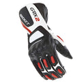 Leather Gloves Black/Red/White Medium L263