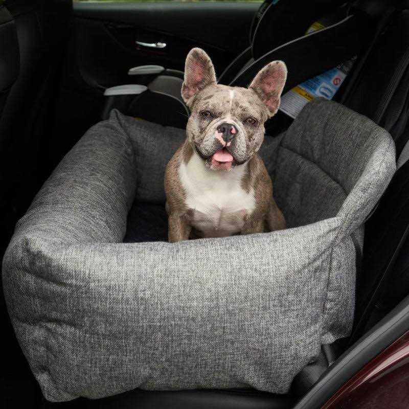 Memory Foam Dog Car Bed Gray K72169