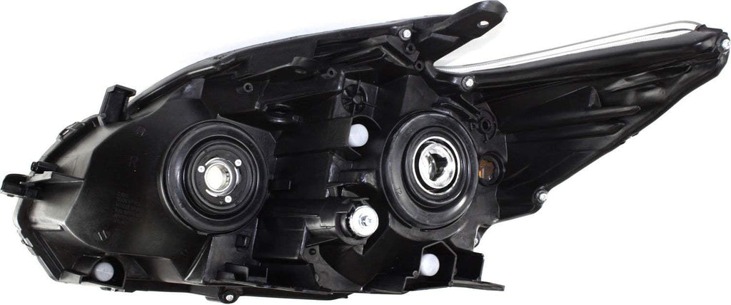 Set of 2 Halogen Headlight Lens and Housing for 2010-2011 Toyota Prius T435