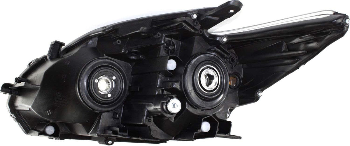 Set of 2 Halogen Headlight Lens and Housing for 2010-2011 Toyota Prius T435