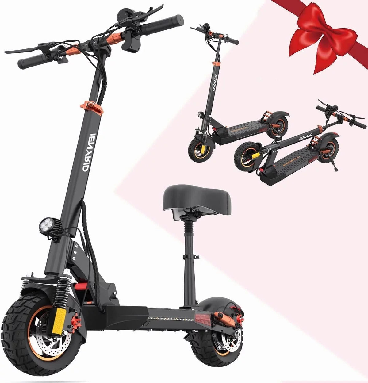 800W Foldable Electric Scooter 28 MPH 22 Miles 10 inch Tires U95708