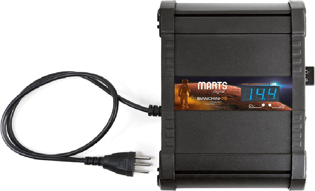 75 Amp Dual Protection Automatic Power Supply with Digital Voltmeter G4011