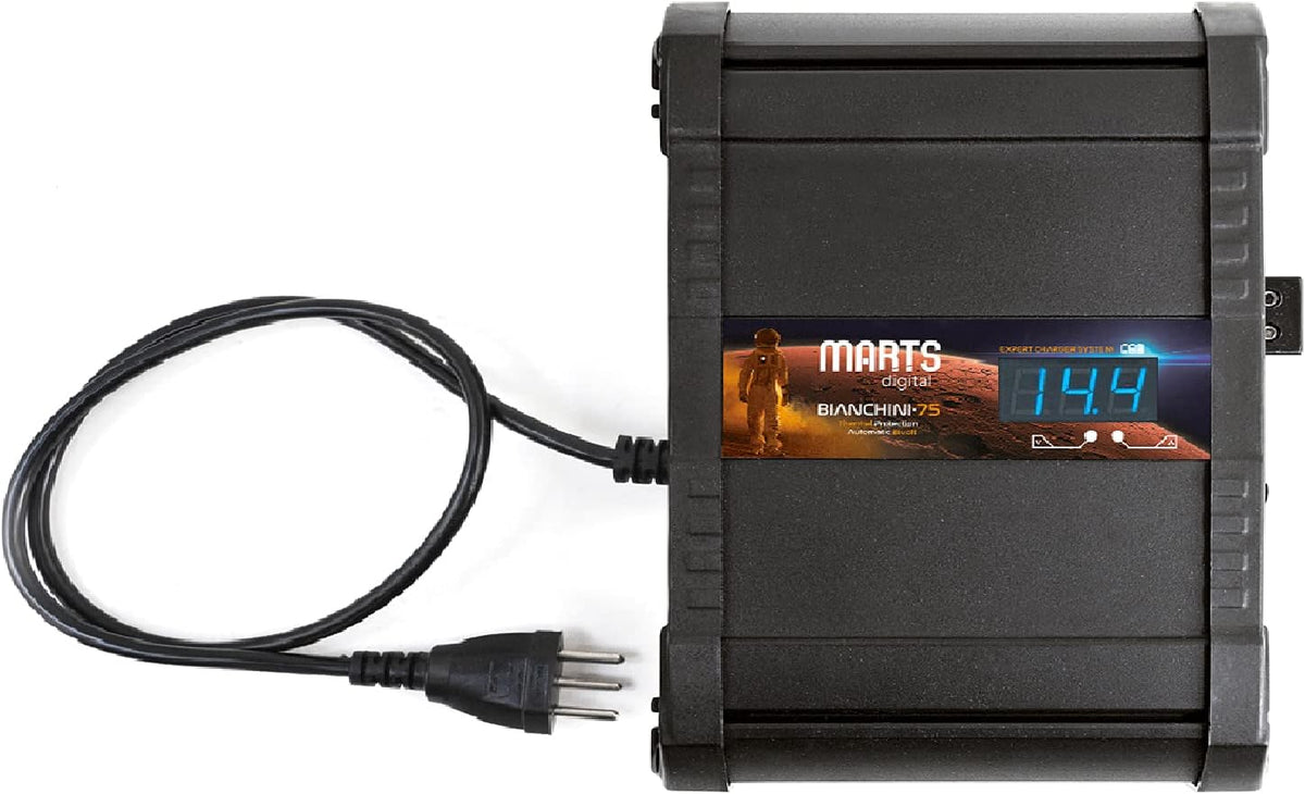 75 Amp Dual Protection Automatic Power Supply with Digital Voltmeter G4011