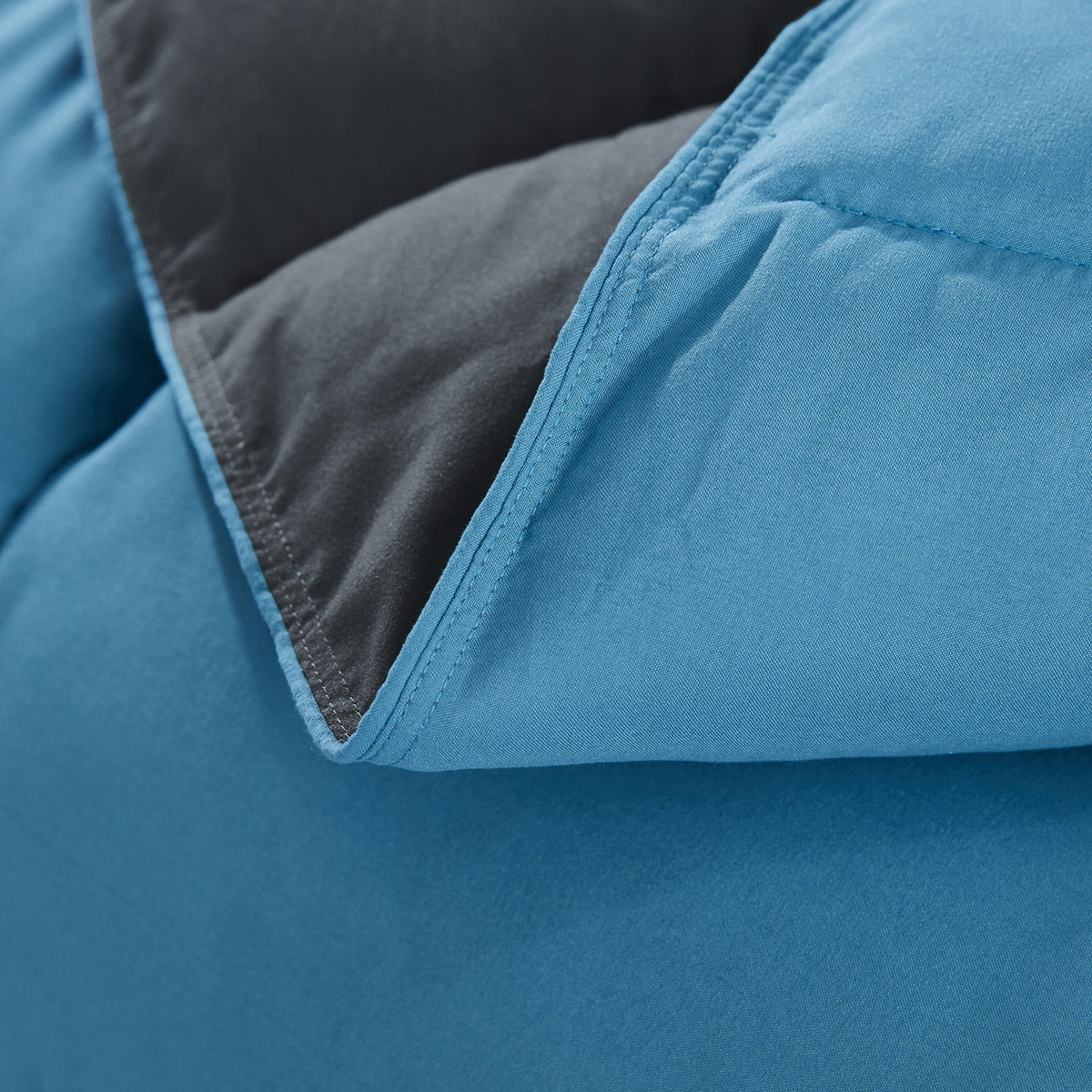 2pc Soft Premium Comforter Set Twin Turquoise W120182