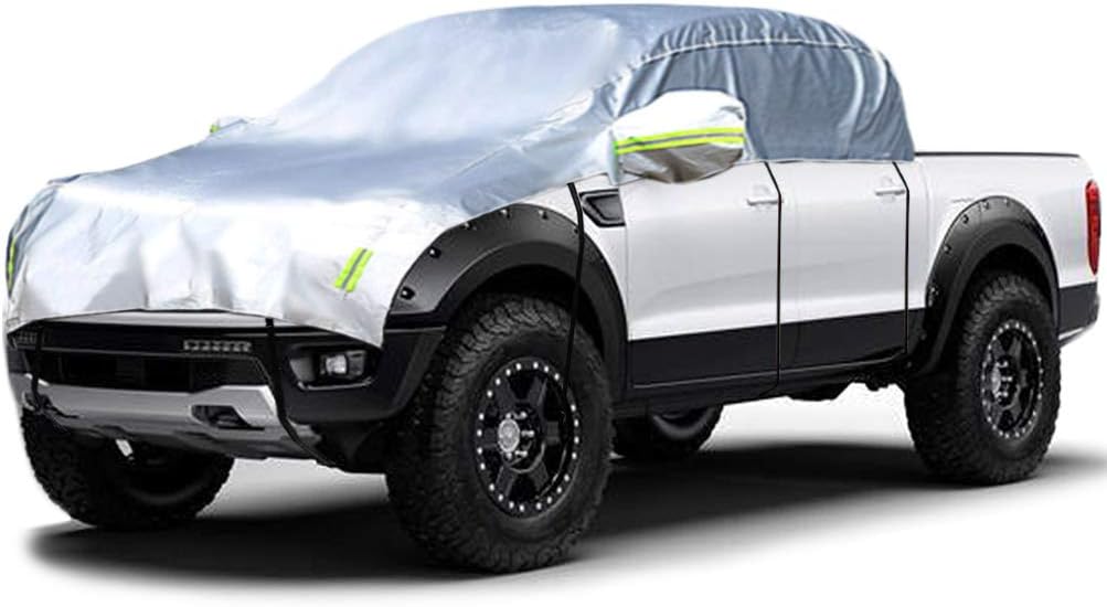 Half Car Cover 210D Oxford Fabric R342