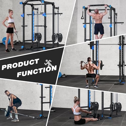 Power Cage with Cable Crossover and LAT-Pull Down System O8289