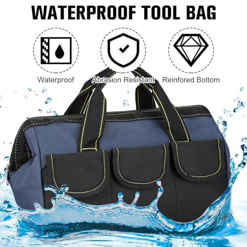 3 Pack Waterproof Hard Bottom Tool Bag D988396