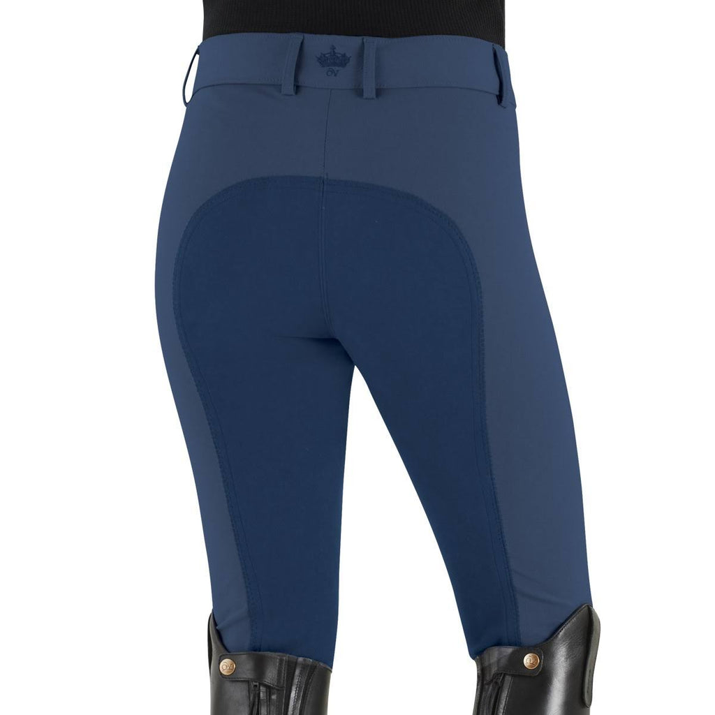 Monaco Blue Front Zip Full Seat Breech T3335