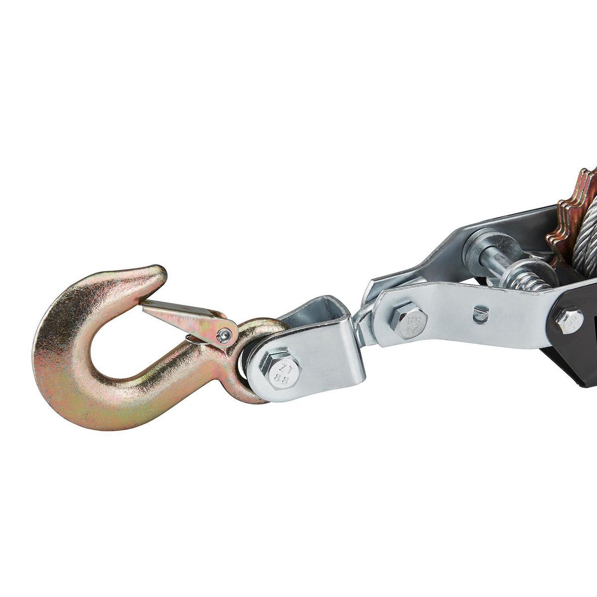 2000 lb. Capacity 10 ft. Cable Winch Puller E18916