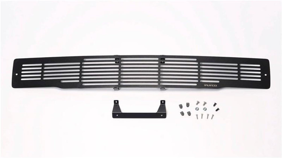 Black Stainless Steel Bar Style Bumper Grille L519