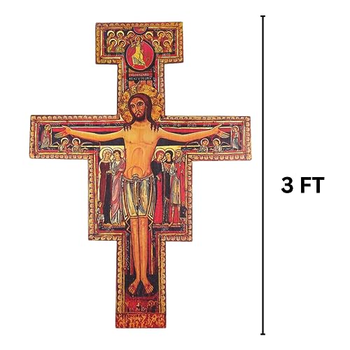 36 Inches Wall Crucifix N99873