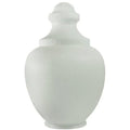 White UV Resistant Acrylic Street Lamp Globe 23 in High C3334