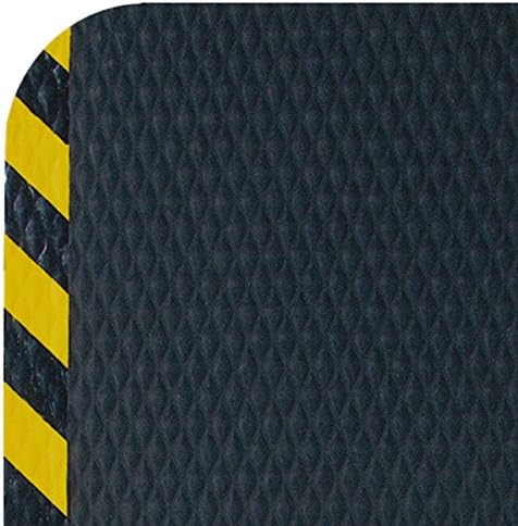 Black & Black Border Anti-Fatigue Comfort Mat D892992