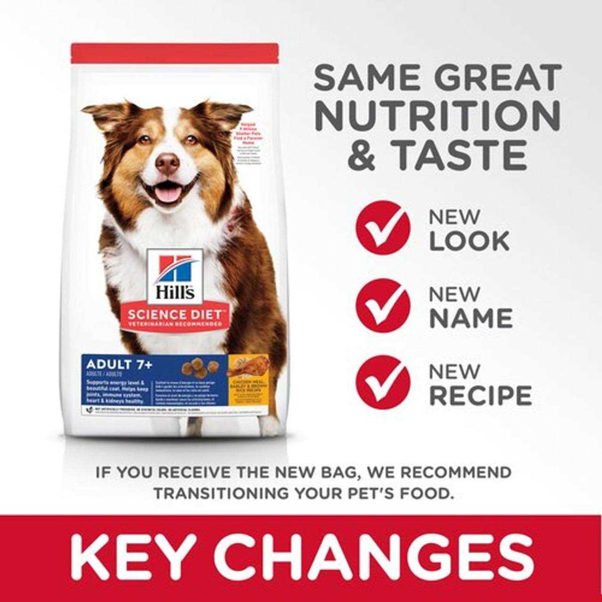 Chicken Adult 7+ Dog Food H819745