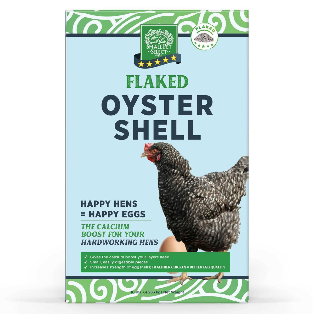 Flaked Oyster and Seashell W329482