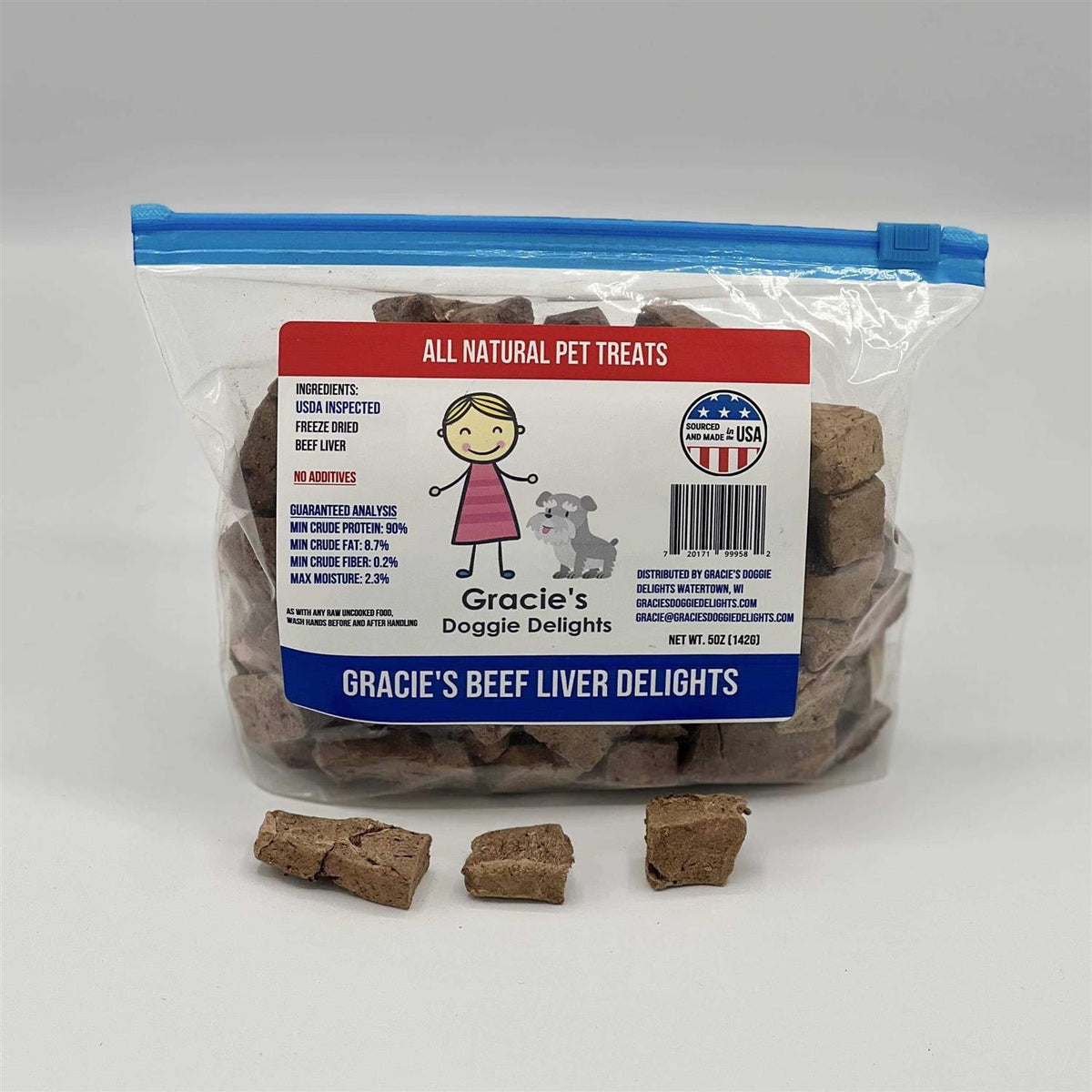 Beef Liver Pet Treats 5 oz J6123