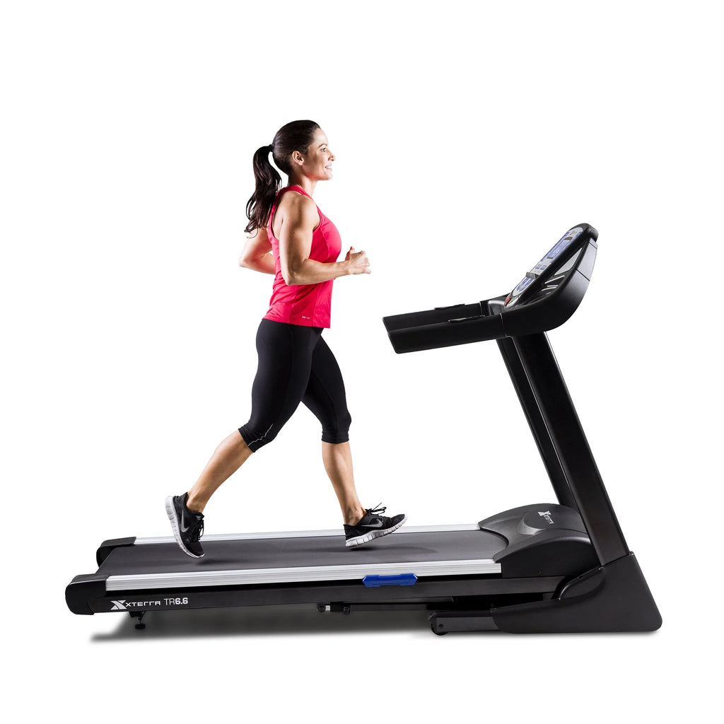 Folding Treadmill with Heart Rate Chest Strap Y84948