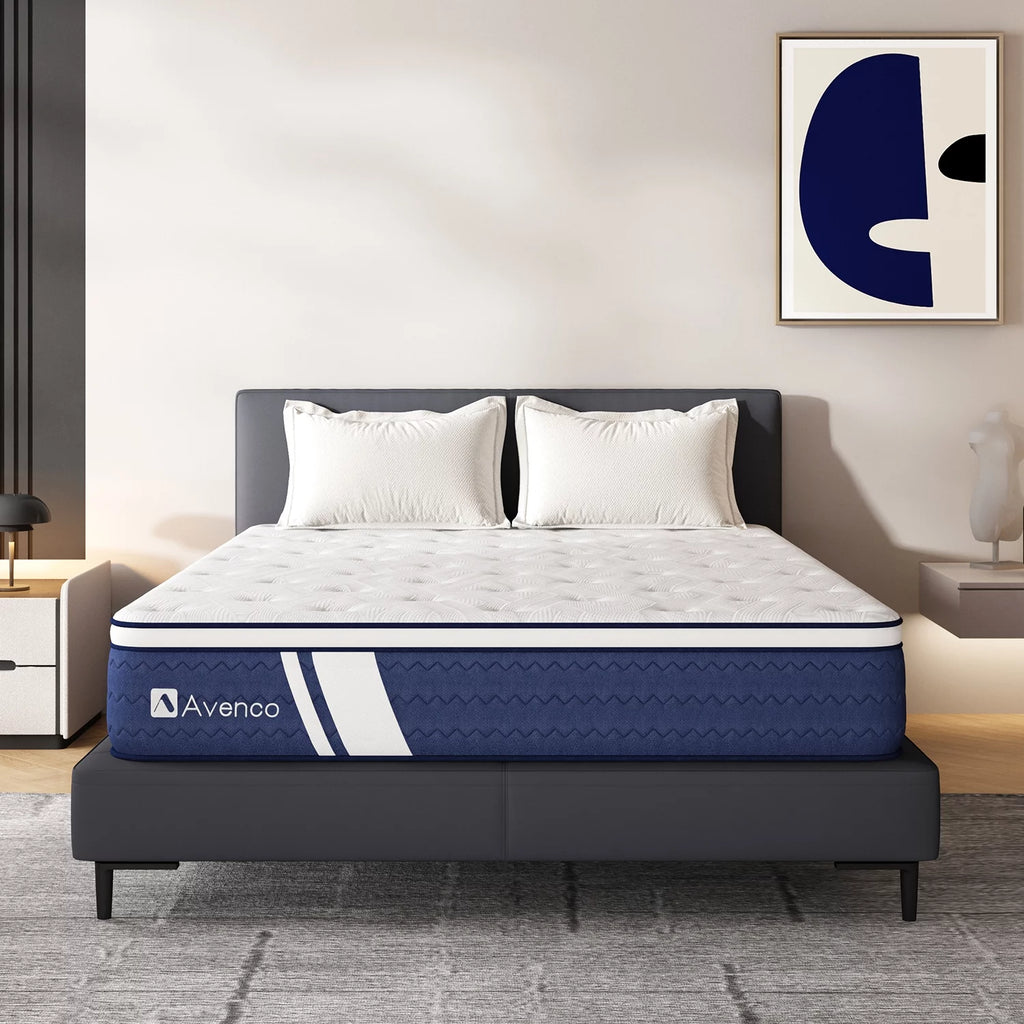 12" Gel Memory Foam and Pocket Spring Hybrid Queen Mattress F412570