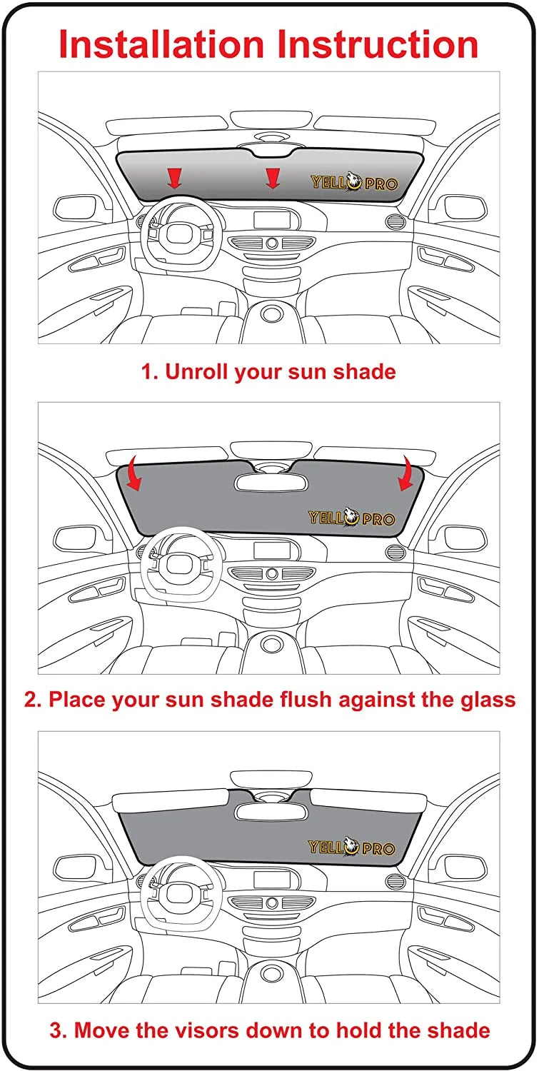 Front Windshield Sunshade for Hyundai Santa Fe N47698