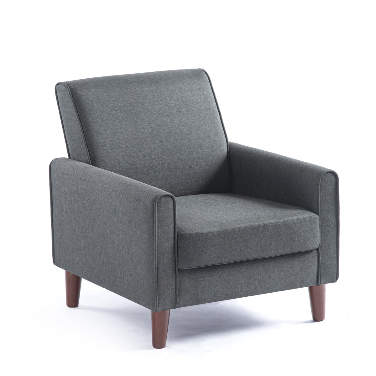 Single Sofa Chair with Four Wooden Legs B77460