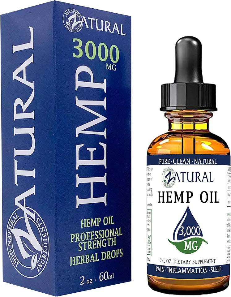 Hemp Seed Oil Drops 3,000mg P6915