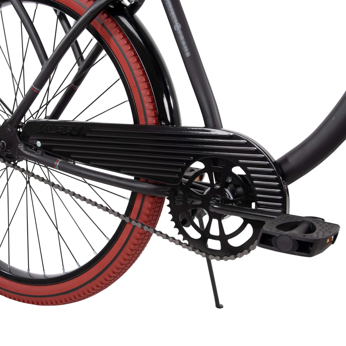 26” Matte Black Cruiser Bike E863