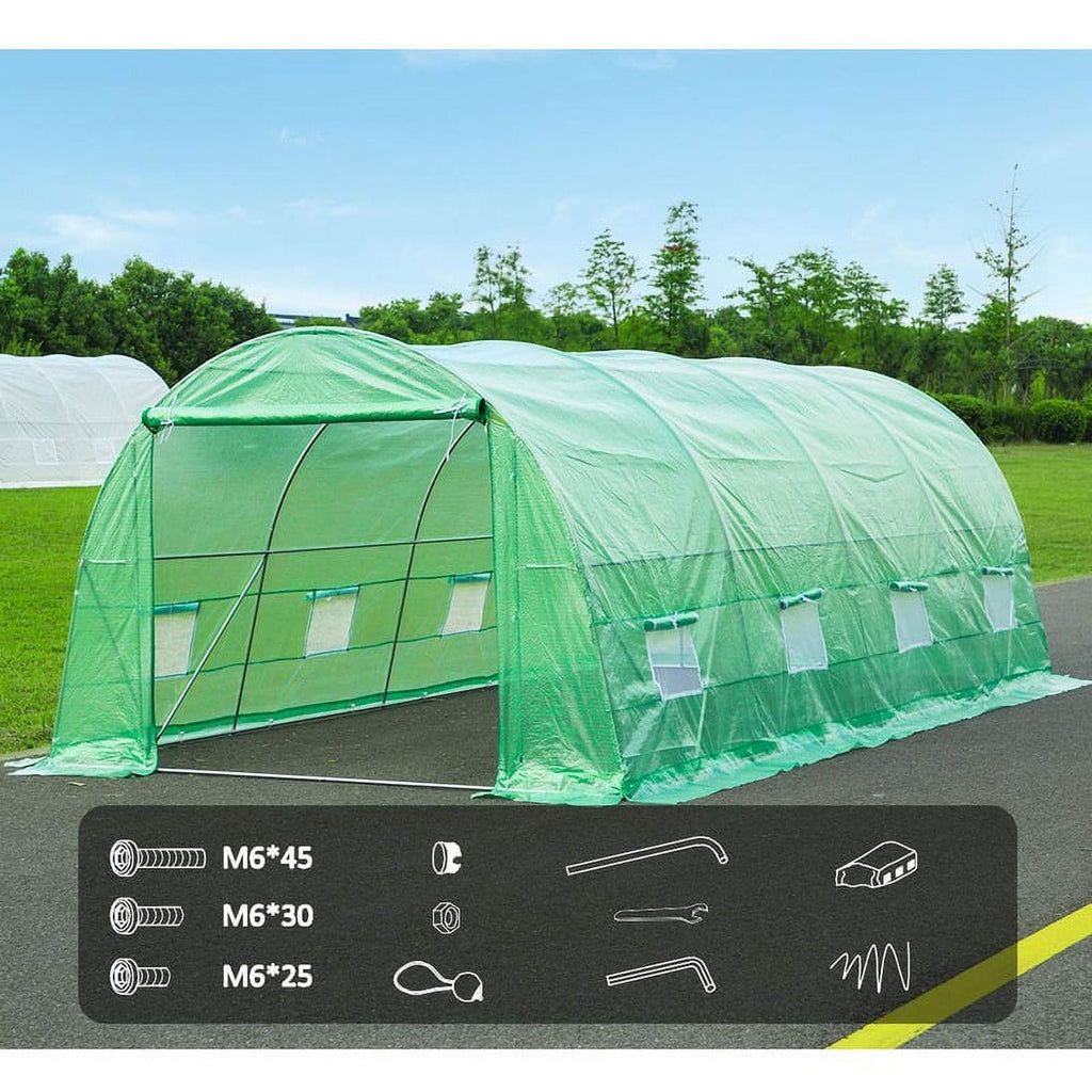 20' x 10' x 7' Portable Greenhouse Tunnel Tent C97133