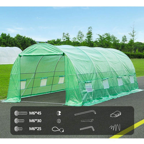 20' x 10' x 7' Portable Greenhouse Tunnel Tent C97133