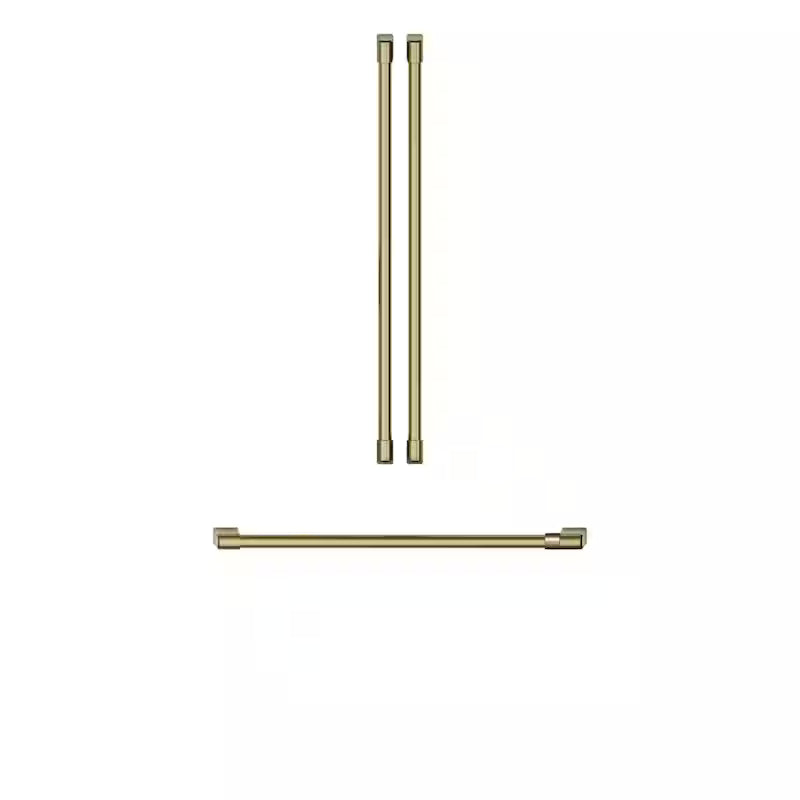 Refrigerator Handle Kit in Brushed Brass J3193