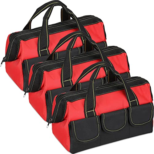 3 Pack Waterproof Hard Bottom Tool Bag D988396