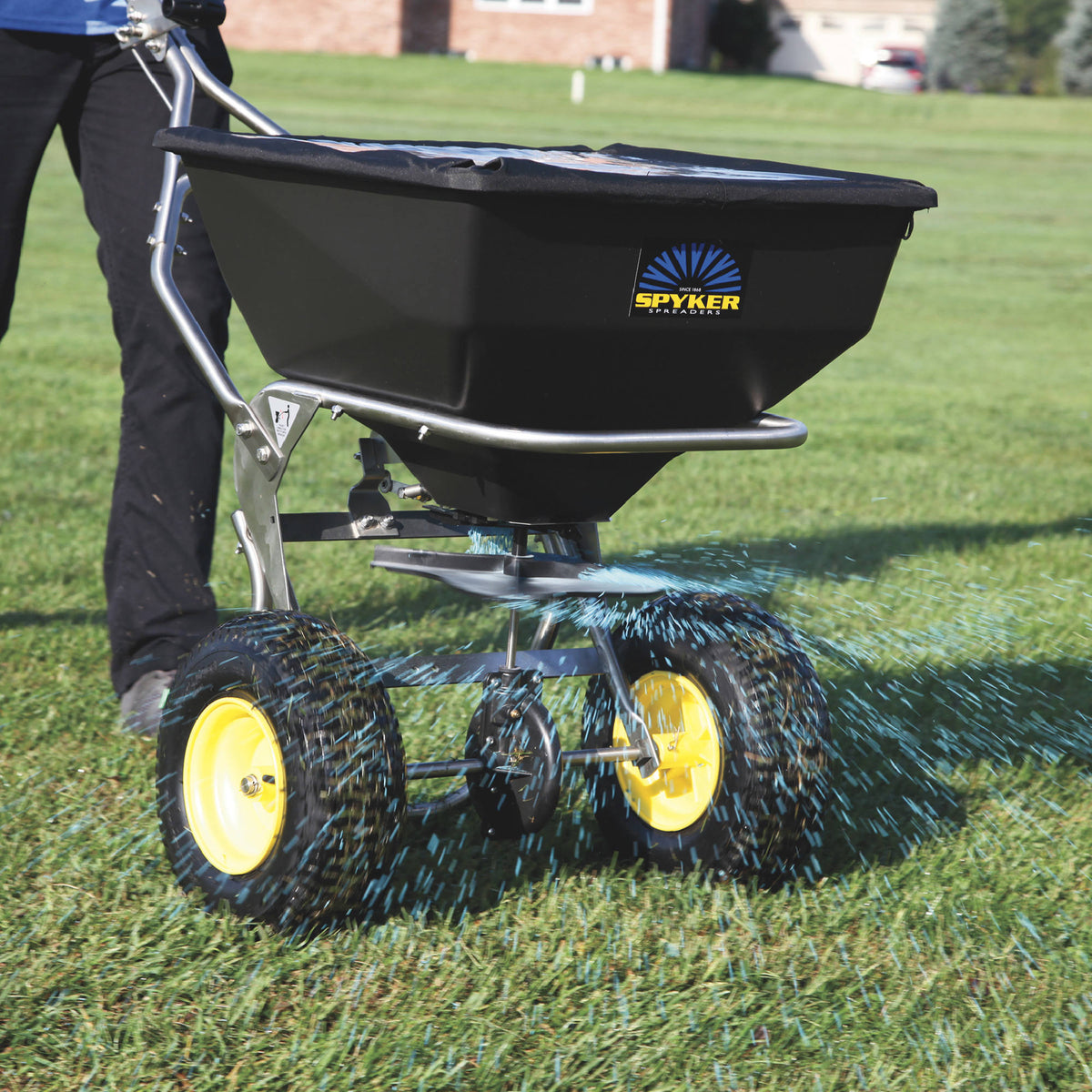 Walk-Behind Broadcast Spreader 80-lb. Capacity W17843