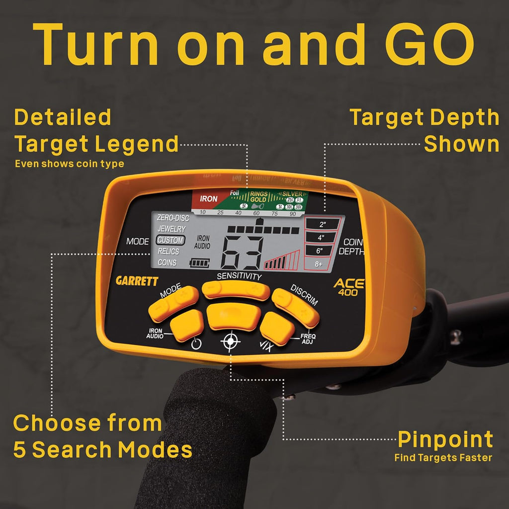 Metal Detector and Pinpointer Bundle M7499
