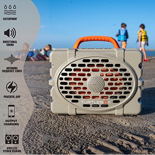 Field Tan Rugged IP67 Waterproof Bluetooth Speaker H3455