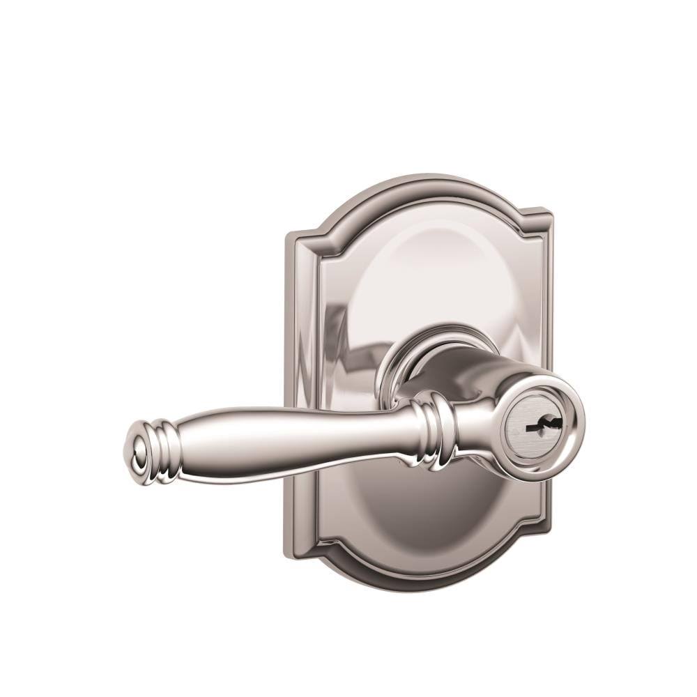 Bright Chrome Keyed Entry Lock J837662