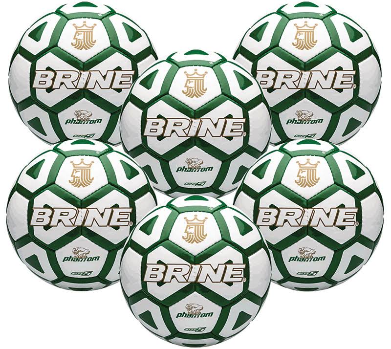 Green Soccer Ball Pack of 6 P94600