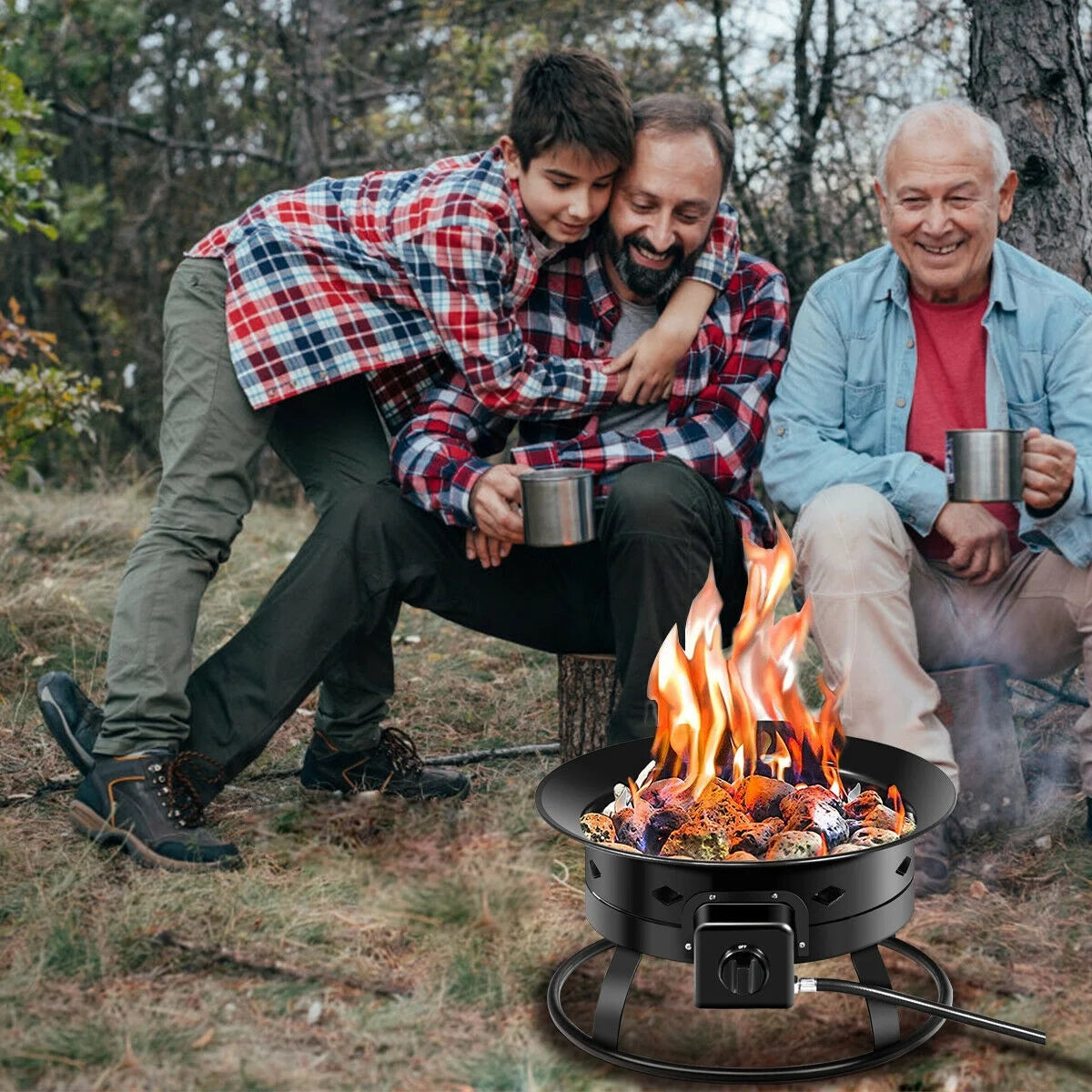 Portable Propane Fire Pit I925220