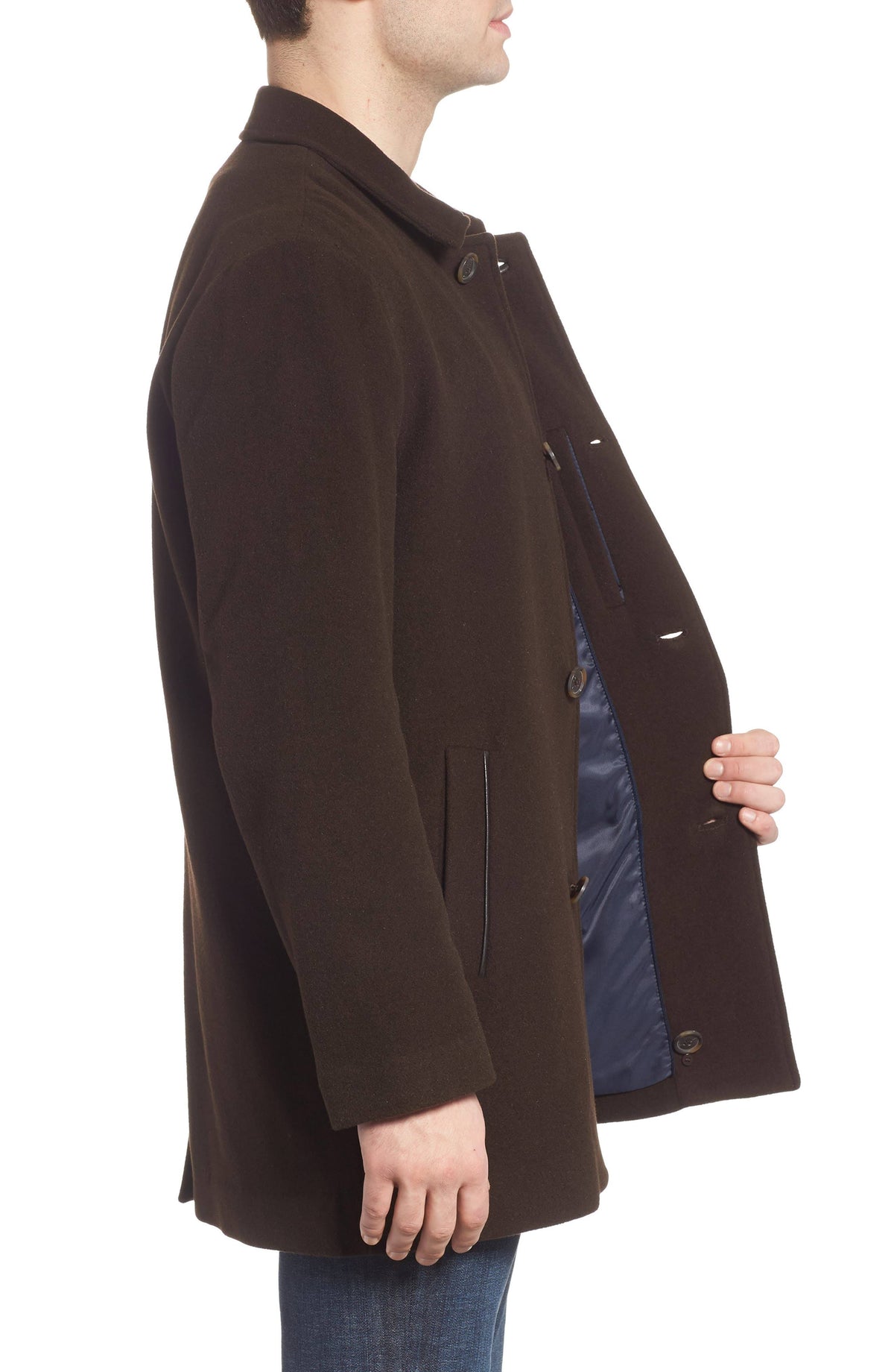 Camel Cashmere Wool Topcoat M5280
