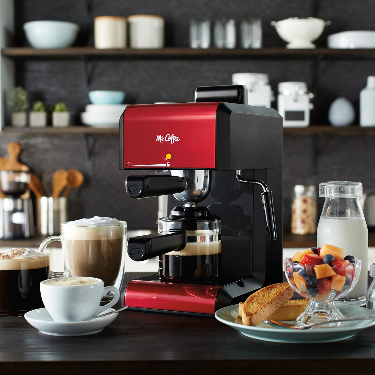 Automatic Espresso and Cappuccino Machine, 20 oz, Silver Z8341