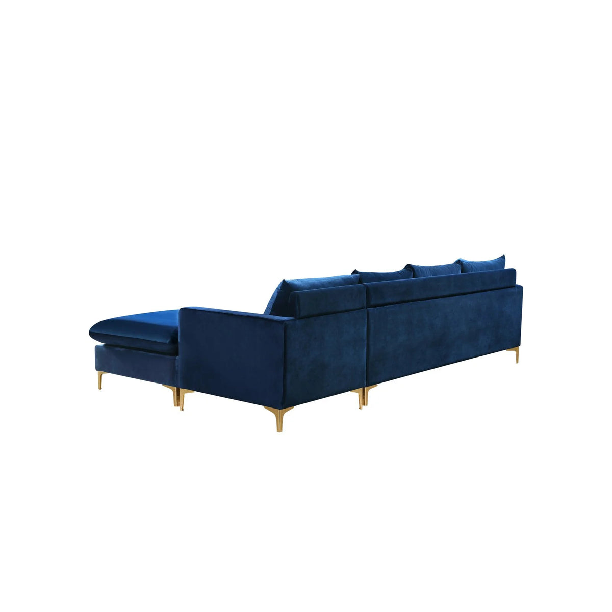 Black Velvet Reversible Sectional X23974