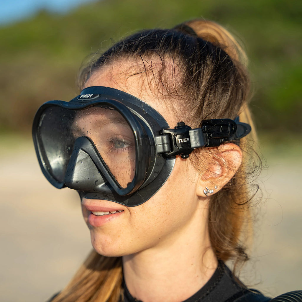 Gunmetal Scuba Diving Mask N83376
