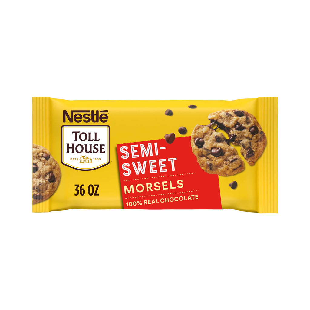 Semi Sweet Chocolate Baking Chips, 36 oz Bag P865