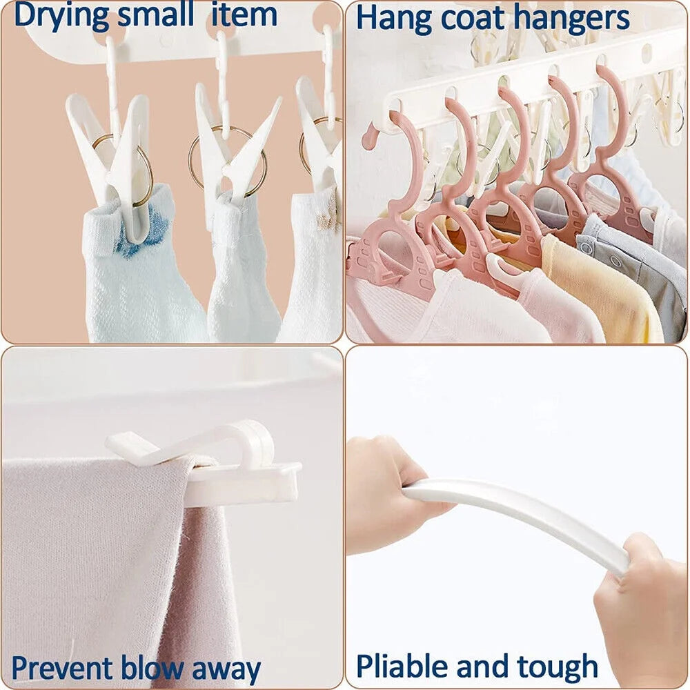 360 °Rotation Tripod Drying Rack Laundry Hanger N644012