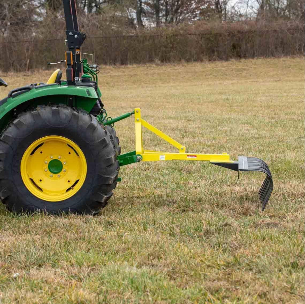 6 Landscape Rake for Compact Tractors W1459