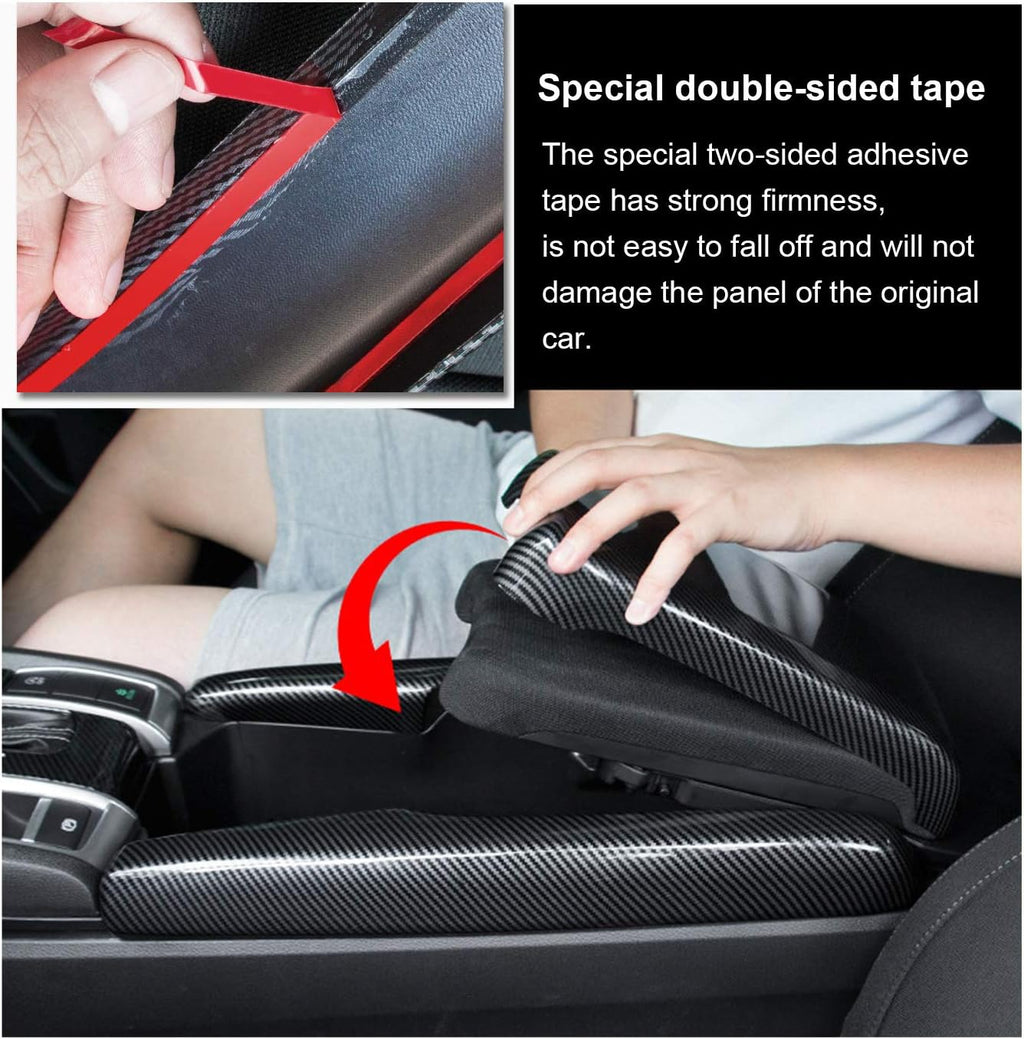 Carbon Fiber Car Armrest Cover Pack of 2 P841911