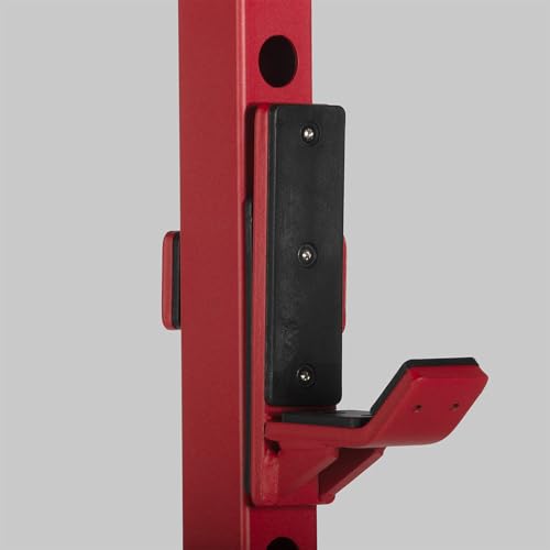 Short Power Rack with Pull Up Bar, Pin and Pipe Safeties, J-Hooks S603