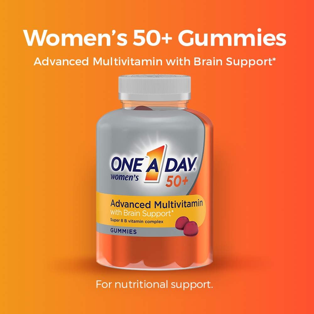 Women's 50+ Advanced Multivitamin Gummies, 110 Count L70916