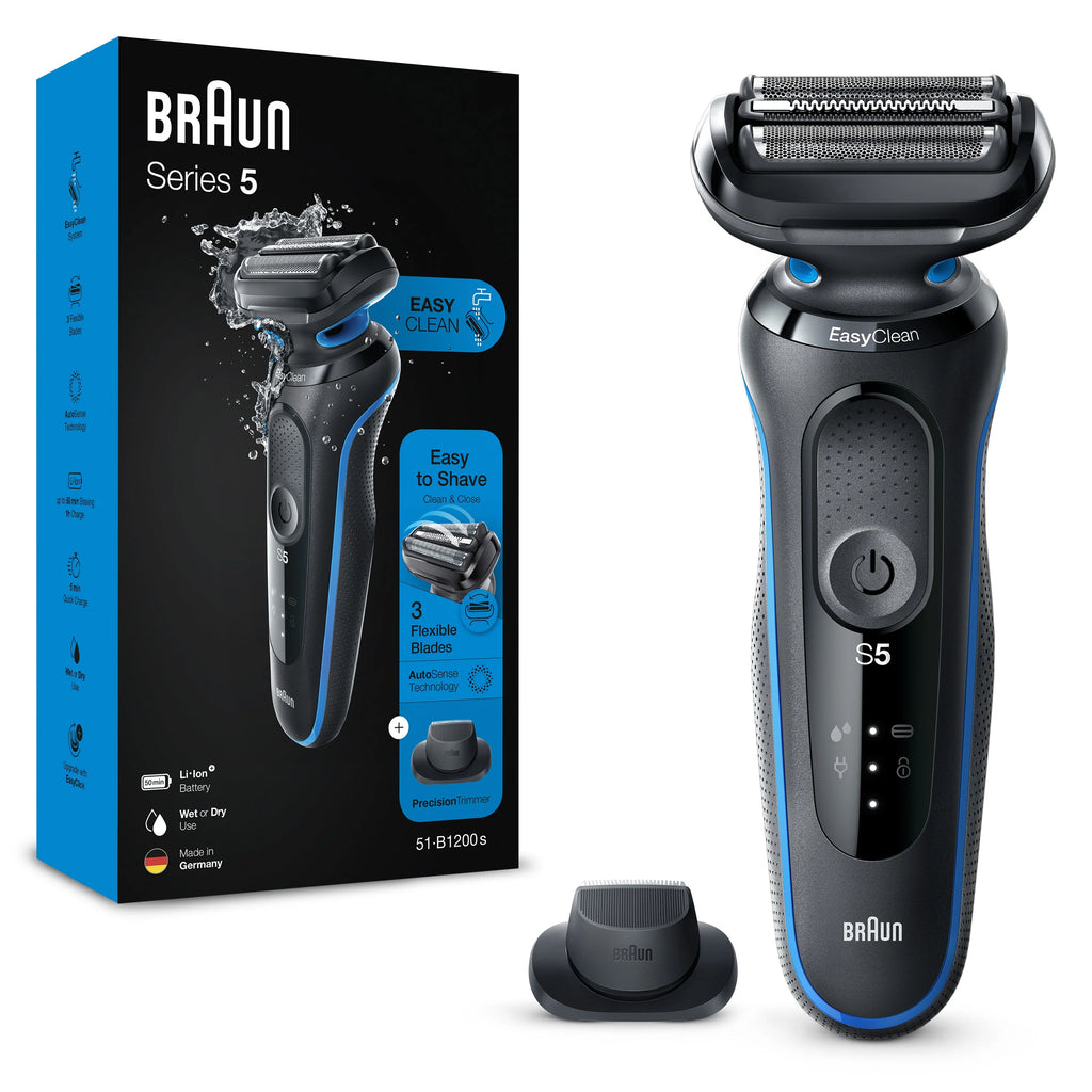 Rechargeable Wet Dry Electric Shaver with Charging Stand J230