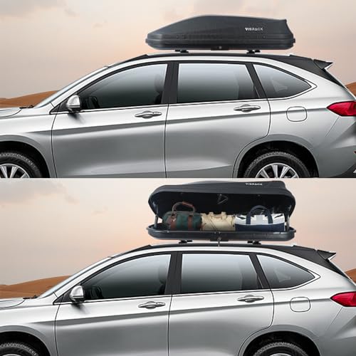 Gray 13 Cubic Feet Rooftop Cargo Box H531