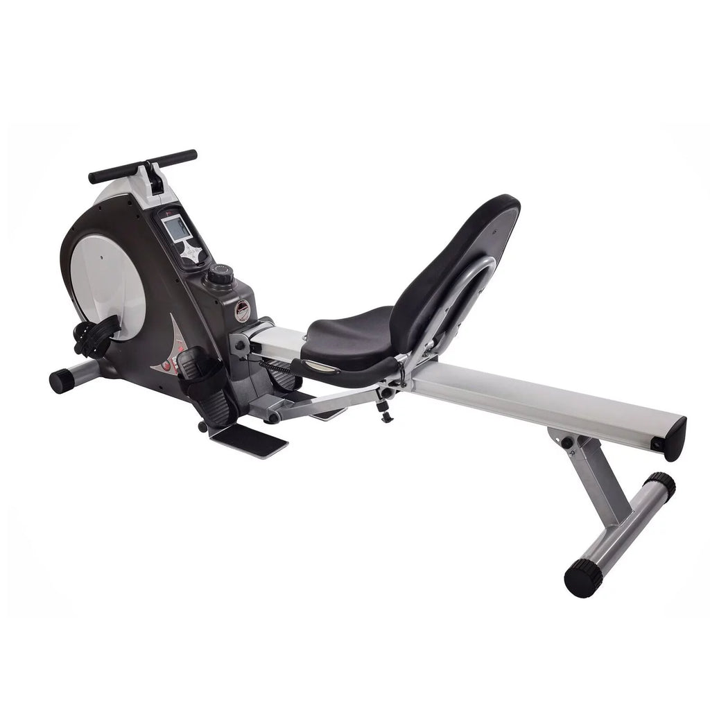 2 in 1 Recumbent Exercise Bike and Rower Machine with Magnetic Resistance S152665