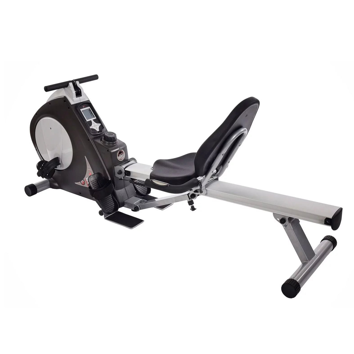 2 in 1 Recumbent Exercise Bike and Rower Machine with Magnetic Resistance S152665